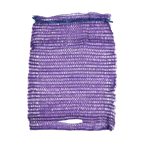 Сетка-мешок 30*47 см (до 10кг) фиолетовый с ручкой (100шт) фото 2