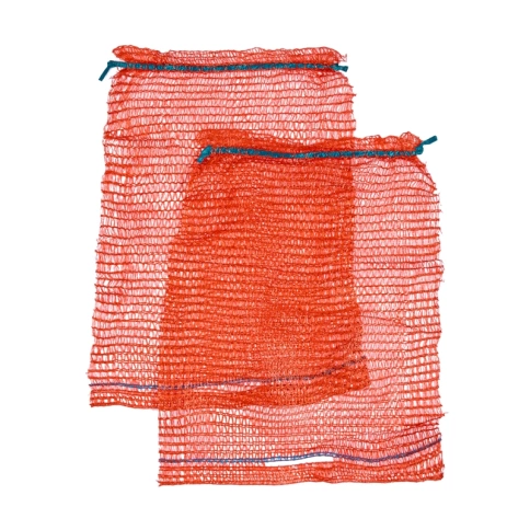 Сетка-мешок 30*47 см (до 10кг) красный с ручкой (100шт) фото 4
